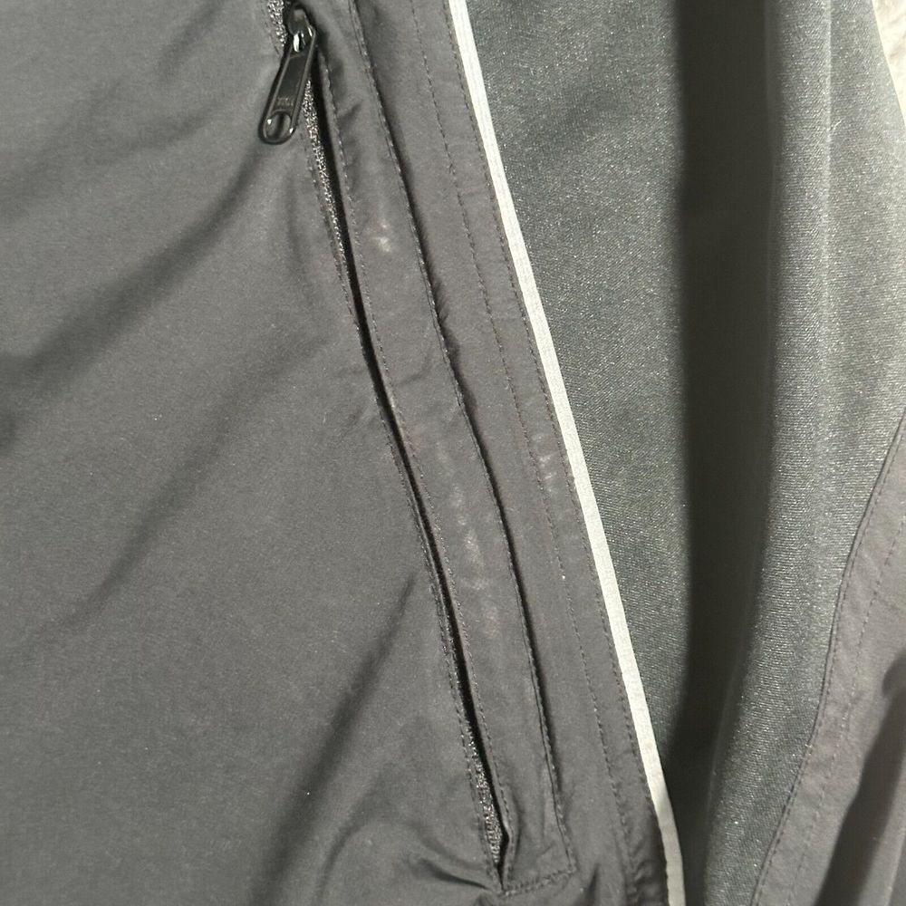 Footjoy Dryjoys Jacket Mens Size XL Black Full Zip Golf Convertible Windbreaker - Picture 3 of 13